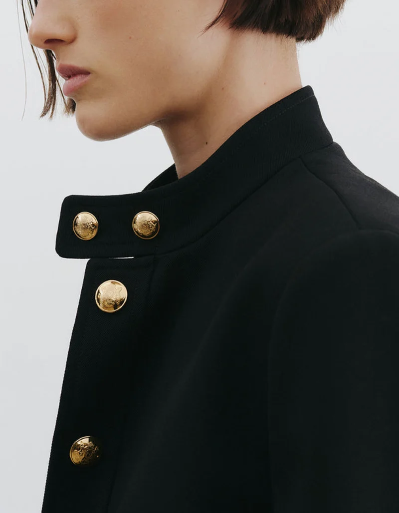 Cropped Woll-Jacke Hadley