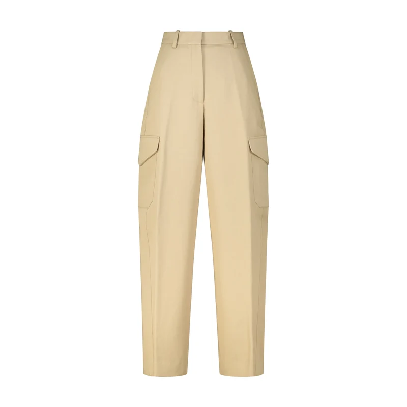 Stoffhose im Cargo-Stil