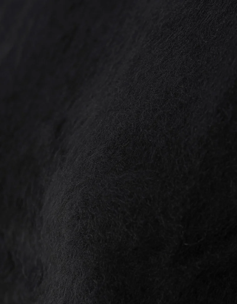 Kurzarm-Kaschmir Pullover