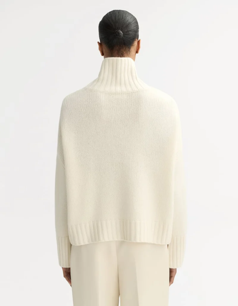 Grobstrick Kaschmir-Pullover Girlfriend