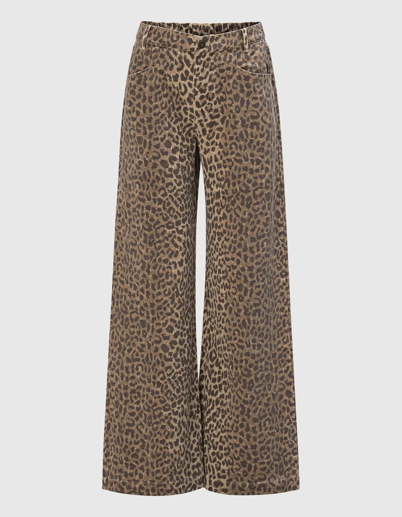 Wide-Leg Leo-Jeans