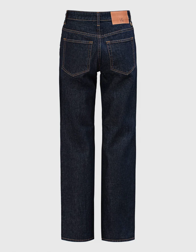 Straight Leg Jeans The Agatha Pintuck