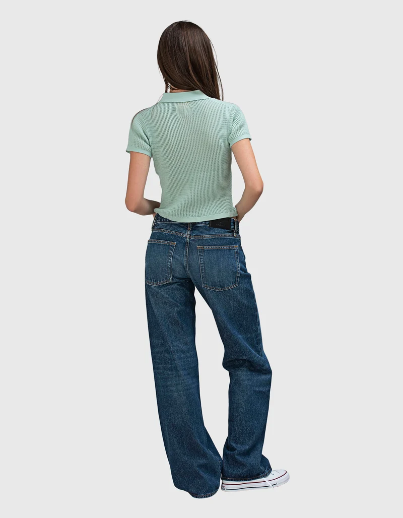 Wide-Leg Jeans The Gray