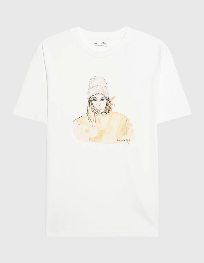 Bedrucktes Oversize T-Shirt Iconic