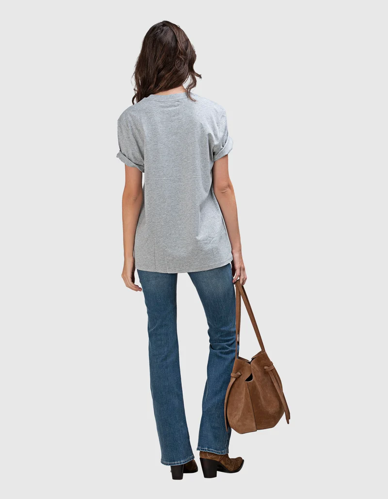 Bedrucktes Oversize T-Shirt Iconic Piste