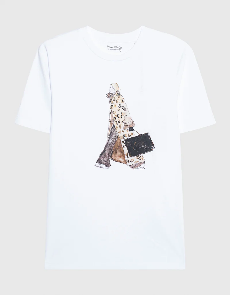 Bedrucktes Oversize T-Shirt Iconic