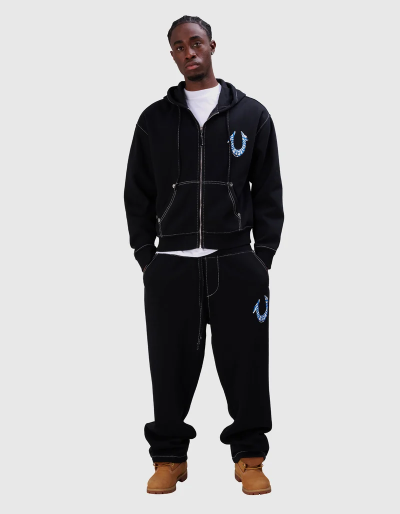 Weite Jogginghose HS Paint Baggy mit Print