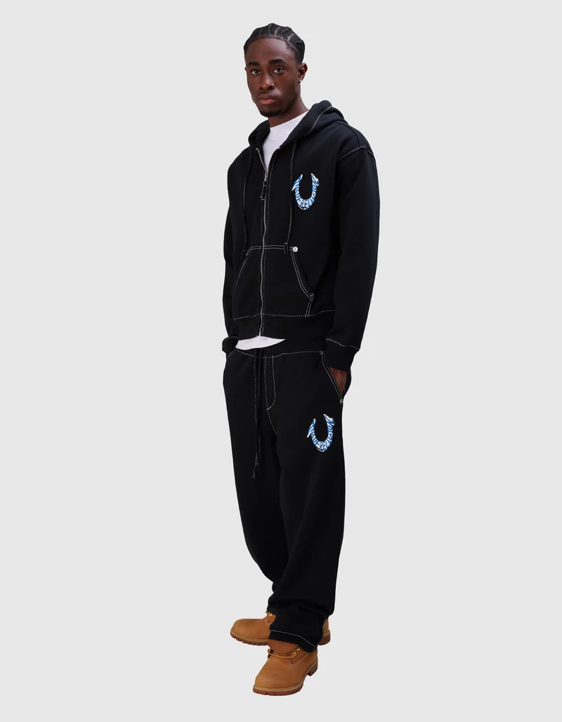 Weite Jogginghose HS Paint Baggy mit Print