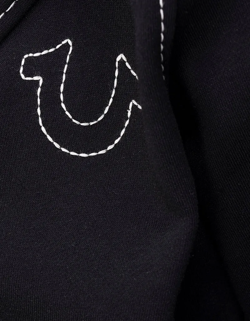 Bedruckter Zipper-Hoodie Big T