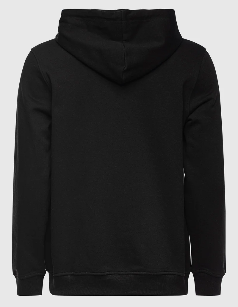Bedruckter Hoodie Arch Logo Jet