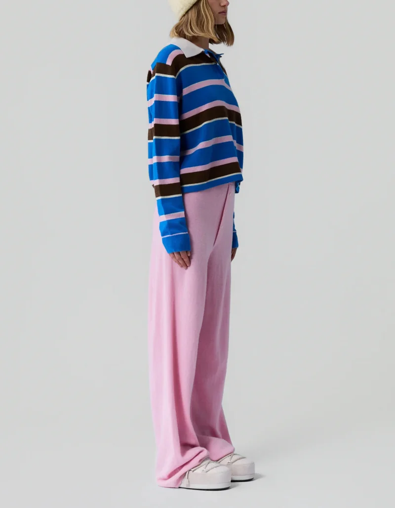 Wide-Leg Kaschmir-Hose Everywear