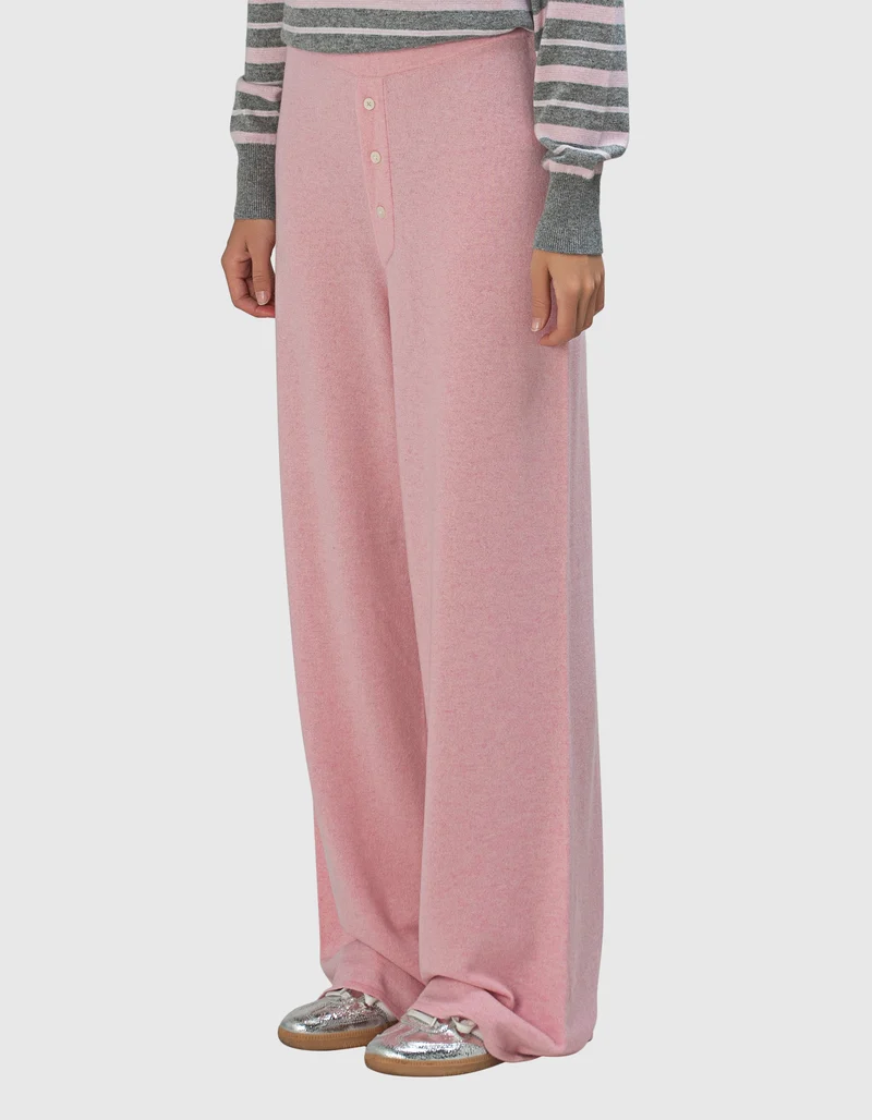 Wide-Leg Kaschmir-Hose Everywear