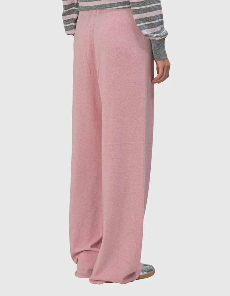 Wide-Leg Kaschmir-Hose Everywear