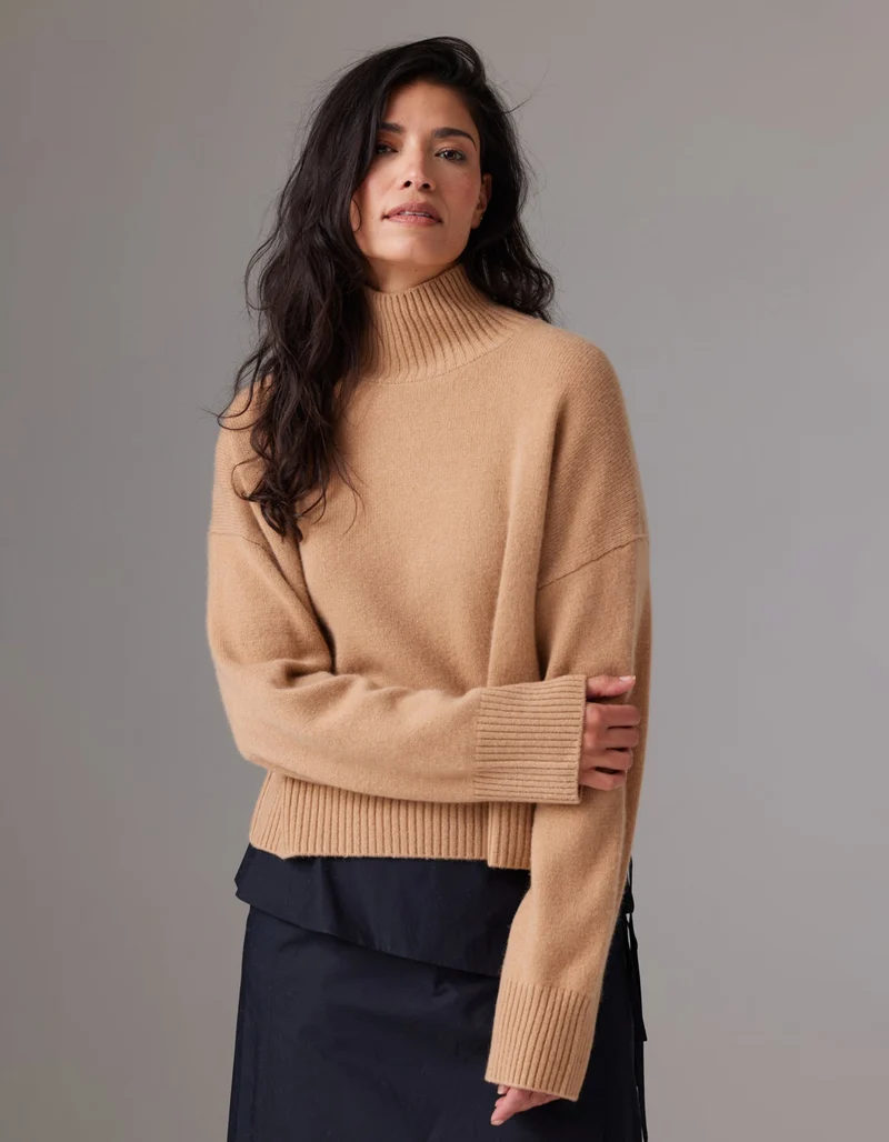 Kaschmir-Pullover Chunky Carmen