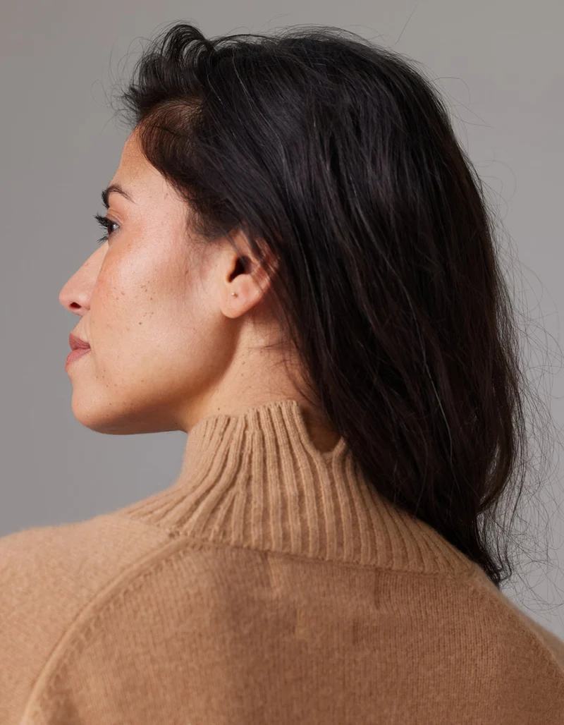 Kaschmir-Pullover Chunky Carmen