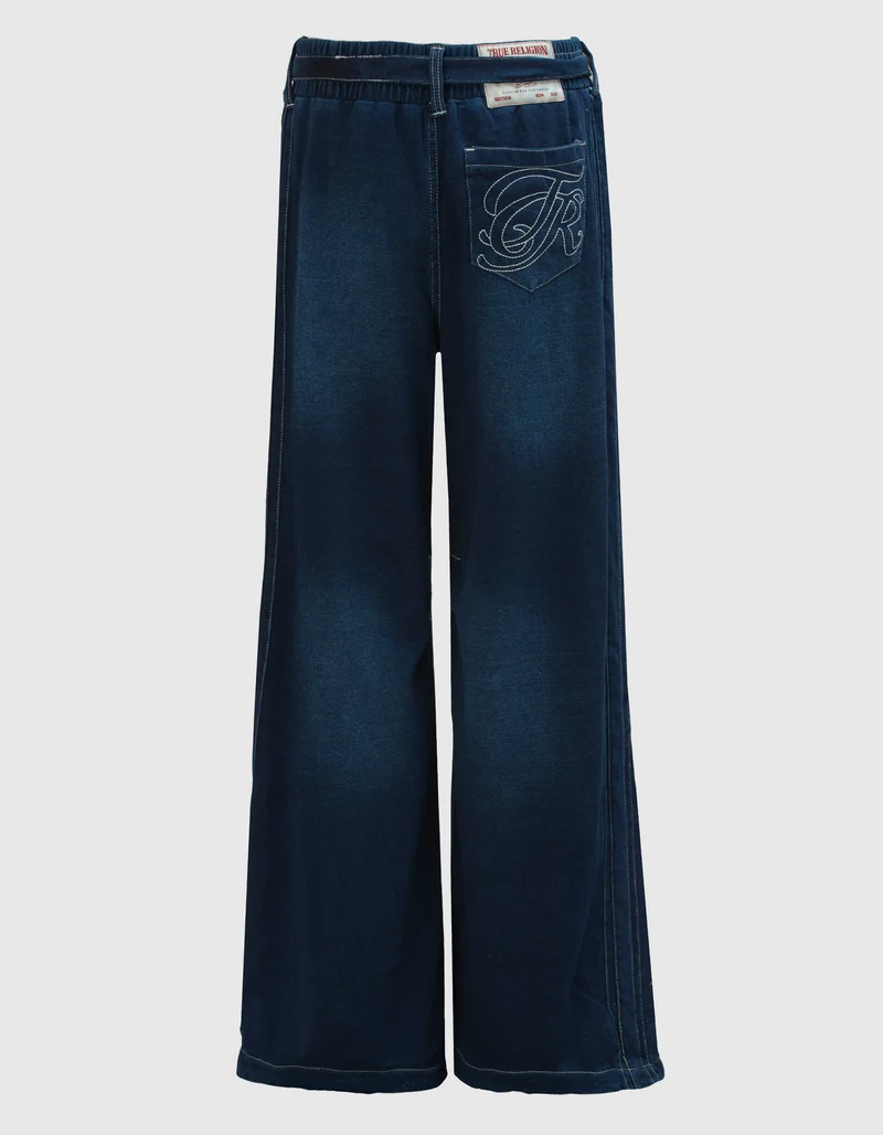 Barrel Sweatpants mit Bindegürtel