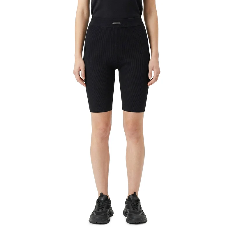 Shorts aus Feinstrick