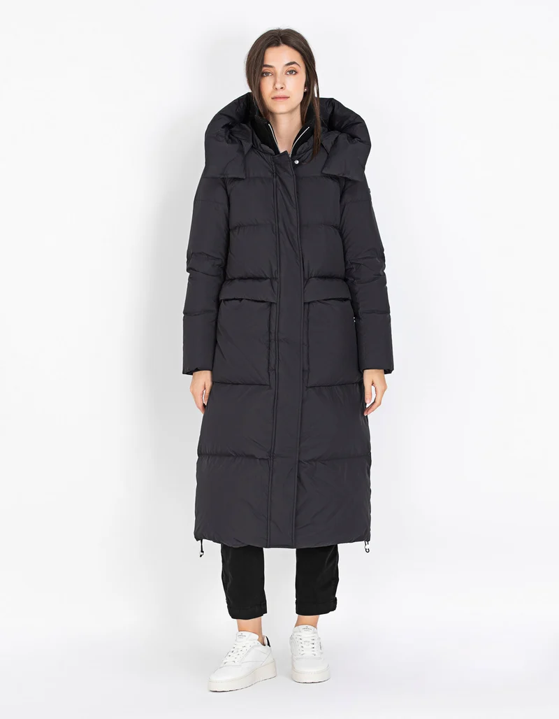 Daunenparka Fully mit Kapuze