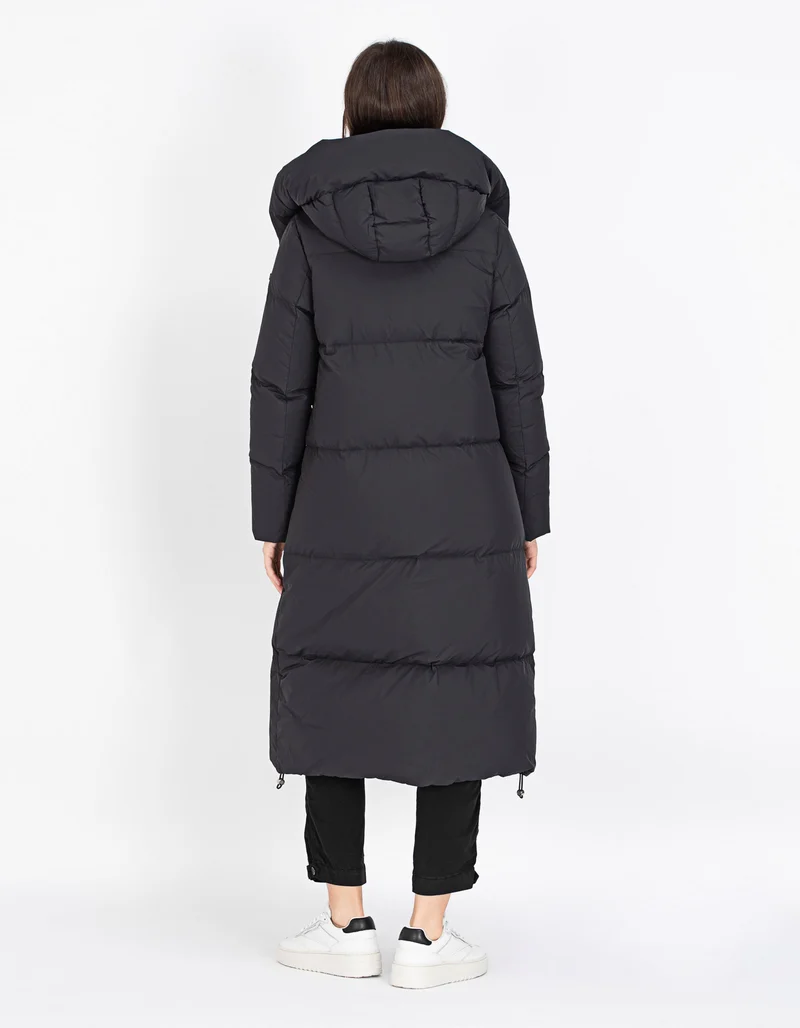 Daunenparka Fully mit Kapuze