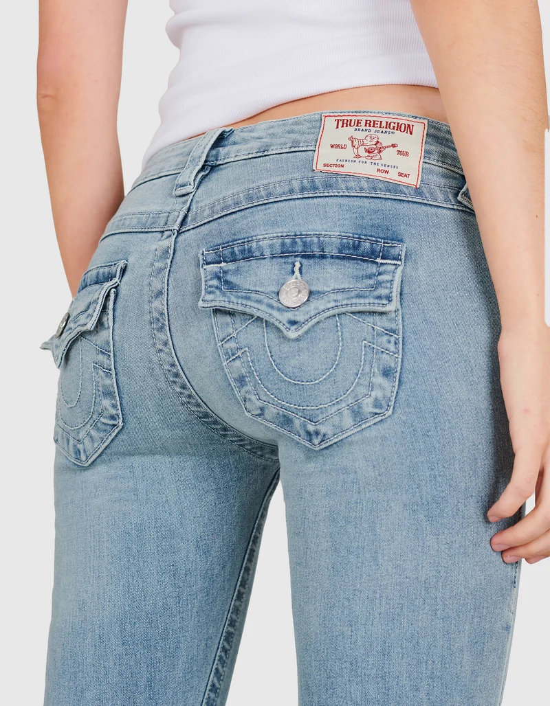 Low-Rise Flare-Leg Jeans Joey
