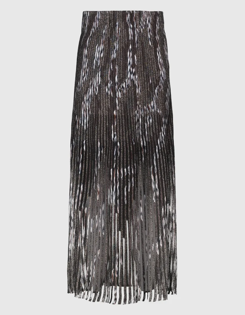 Gemusterter Maxi-Rock