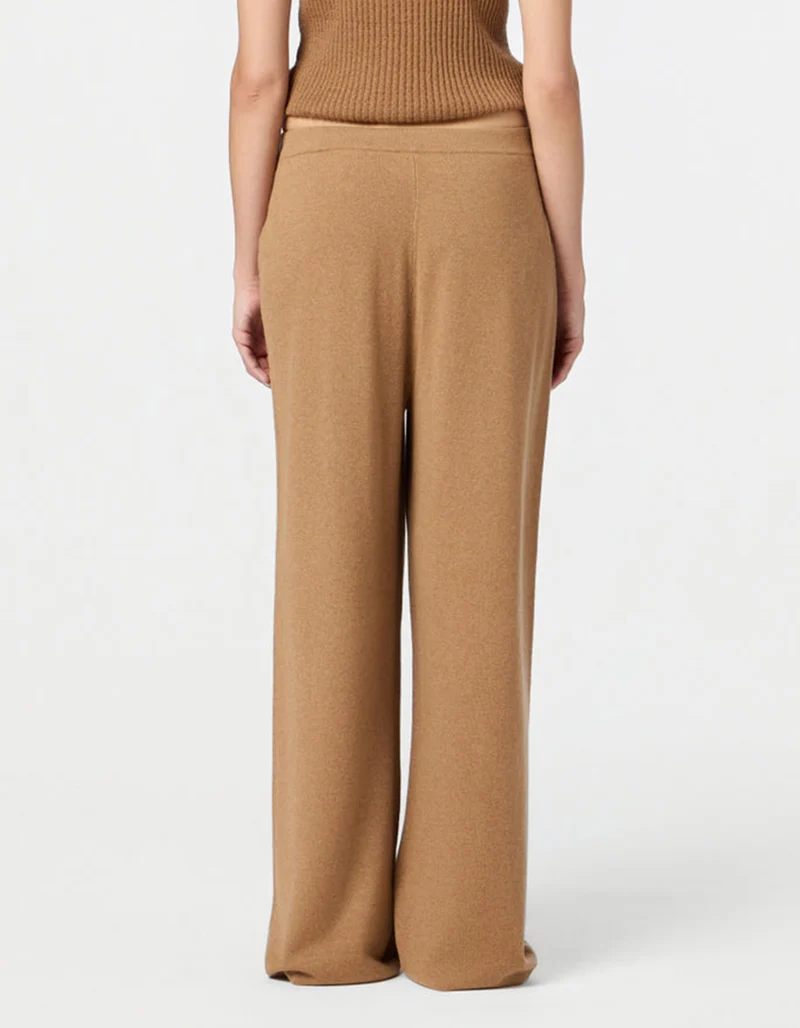 Wide-Leg Kaschmir-Hose Everywear