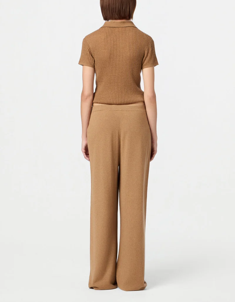 Wide-Leg Kaschmir-Hose Everywear