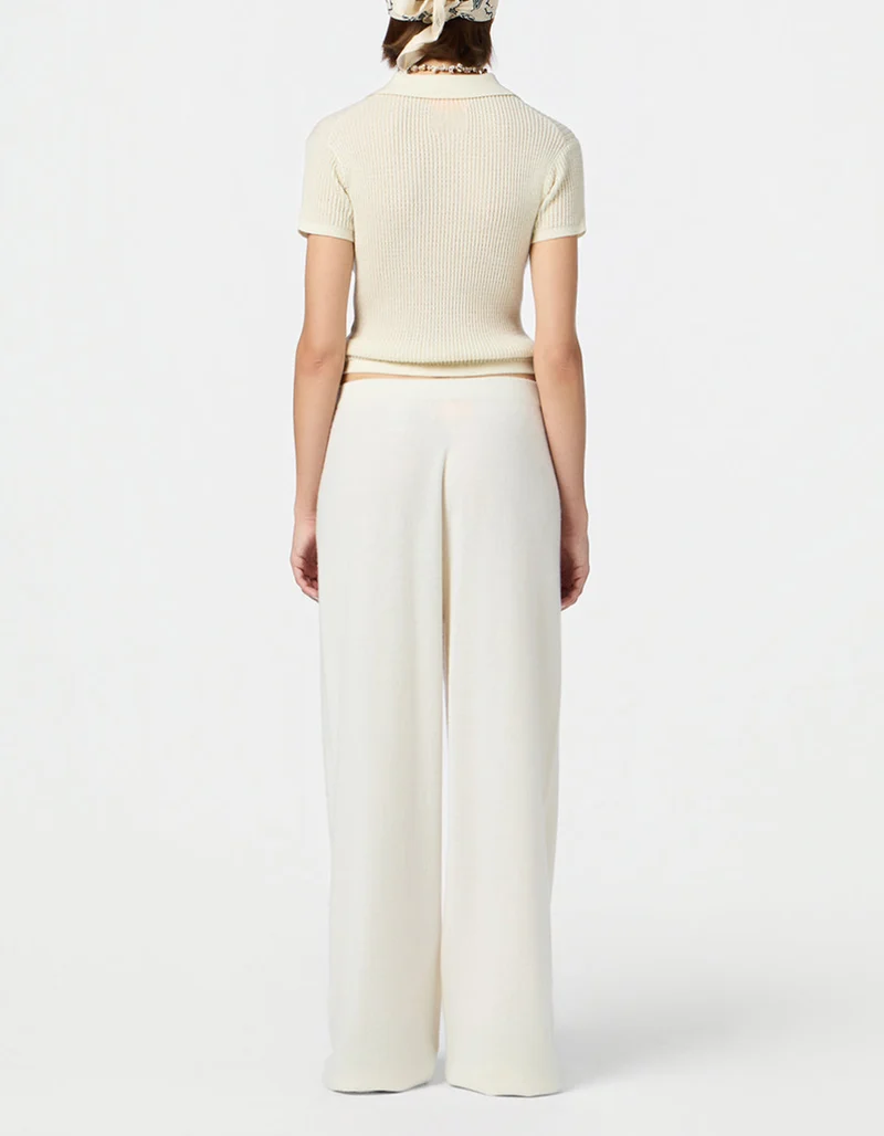 Kaschmir-Polo-Shirt Shrunken