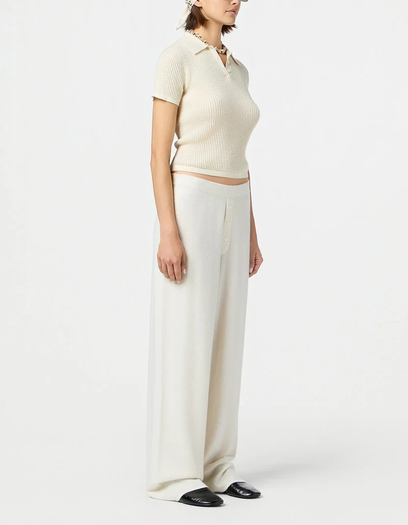 Kaschmir-Polo-Shirt Shrunken