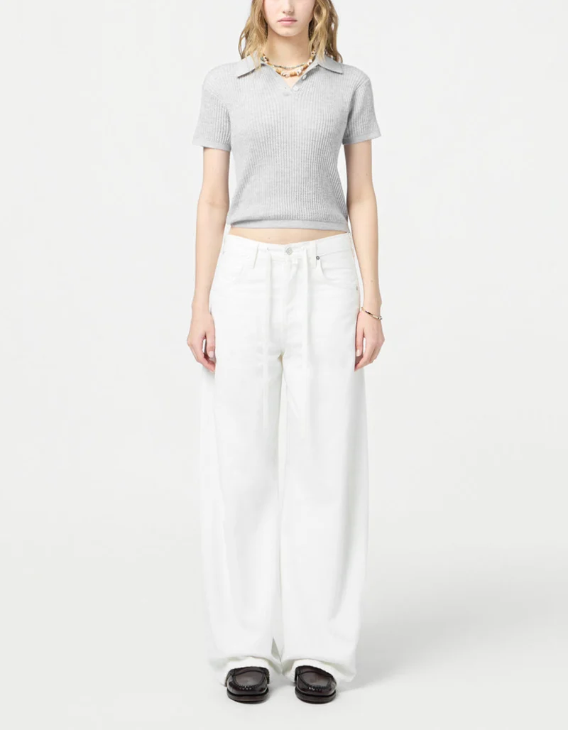 Kaschmir Polo-Shirt Shrunken