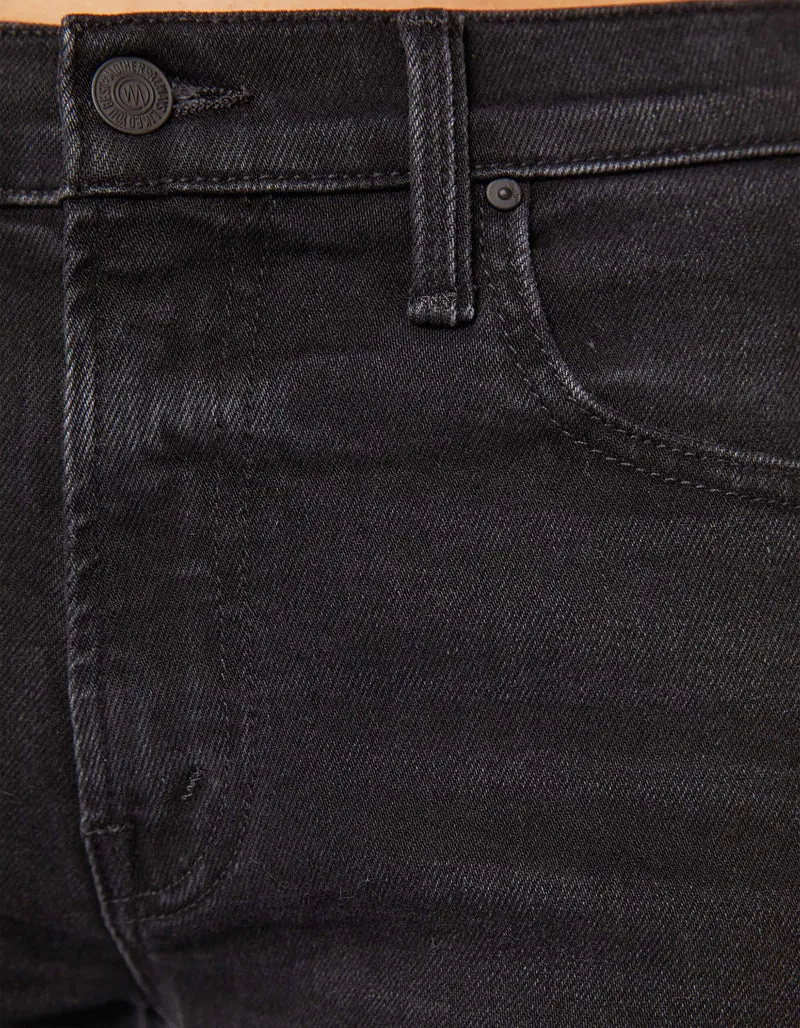 Mid-Rise Straight-Leg Jeans Rambler Zip Flood