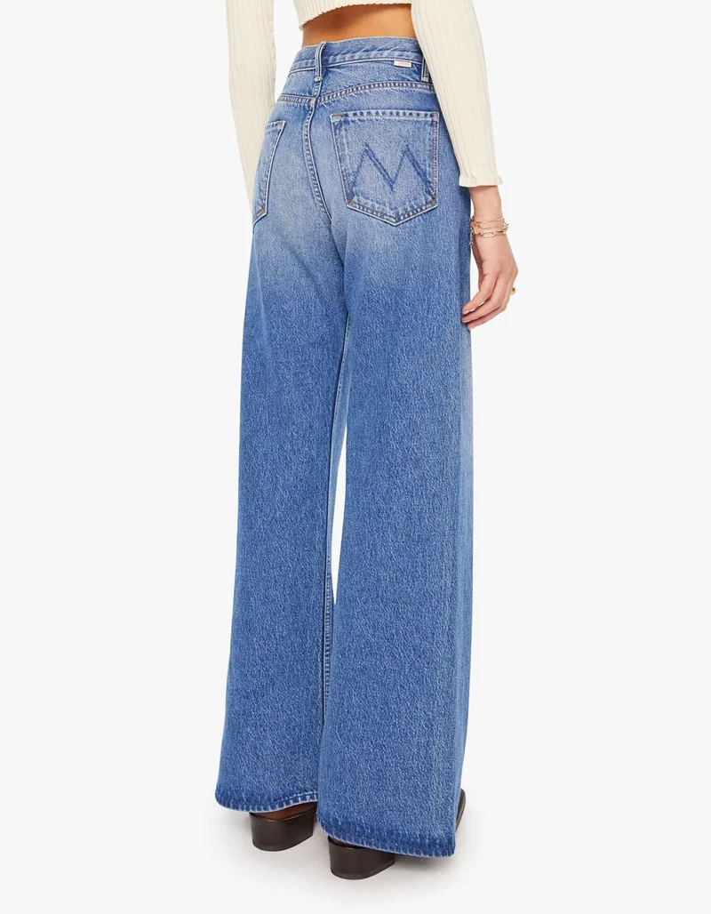 High-Waist Wide-Leg Jeans SNACKS! The Lemon Twist