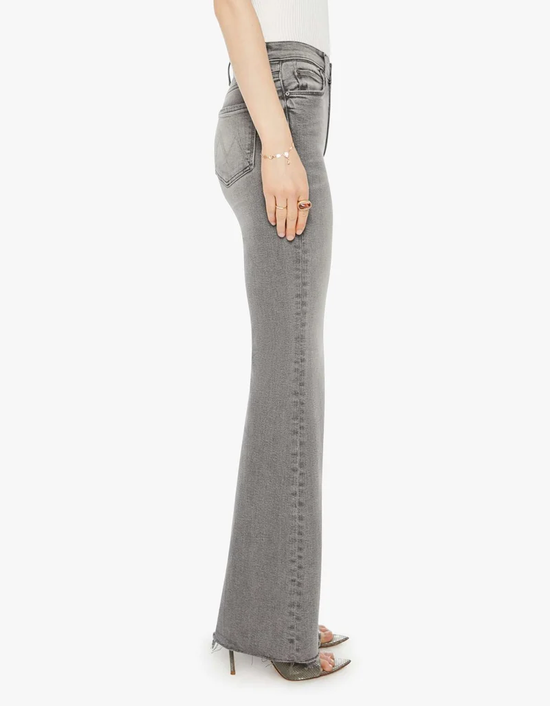 Flared-Leg Jeans The Doozy Sneak Fray