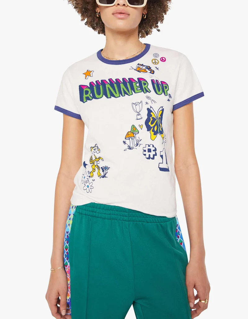 Bedrucktes T-Shirt The Lil Goodie Ringer