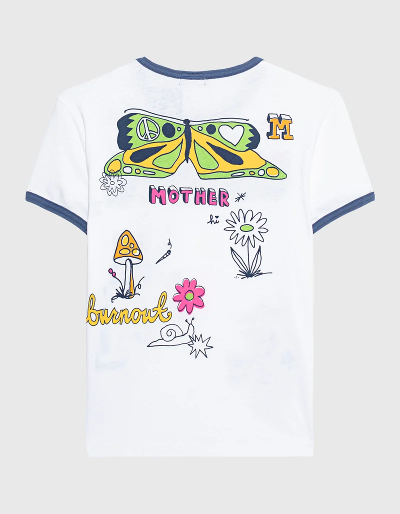 Bedrucktes T-Shirt The Lil Goodie Ringer