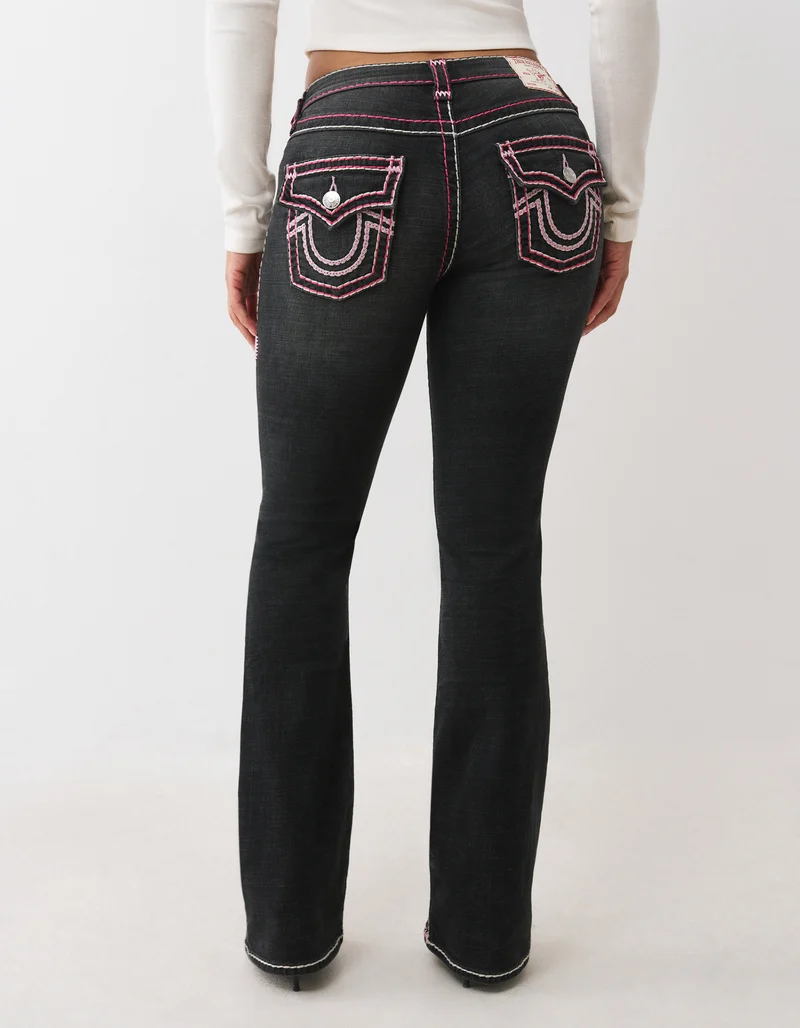 Mid-Rise Bootcut Jeans Becca
