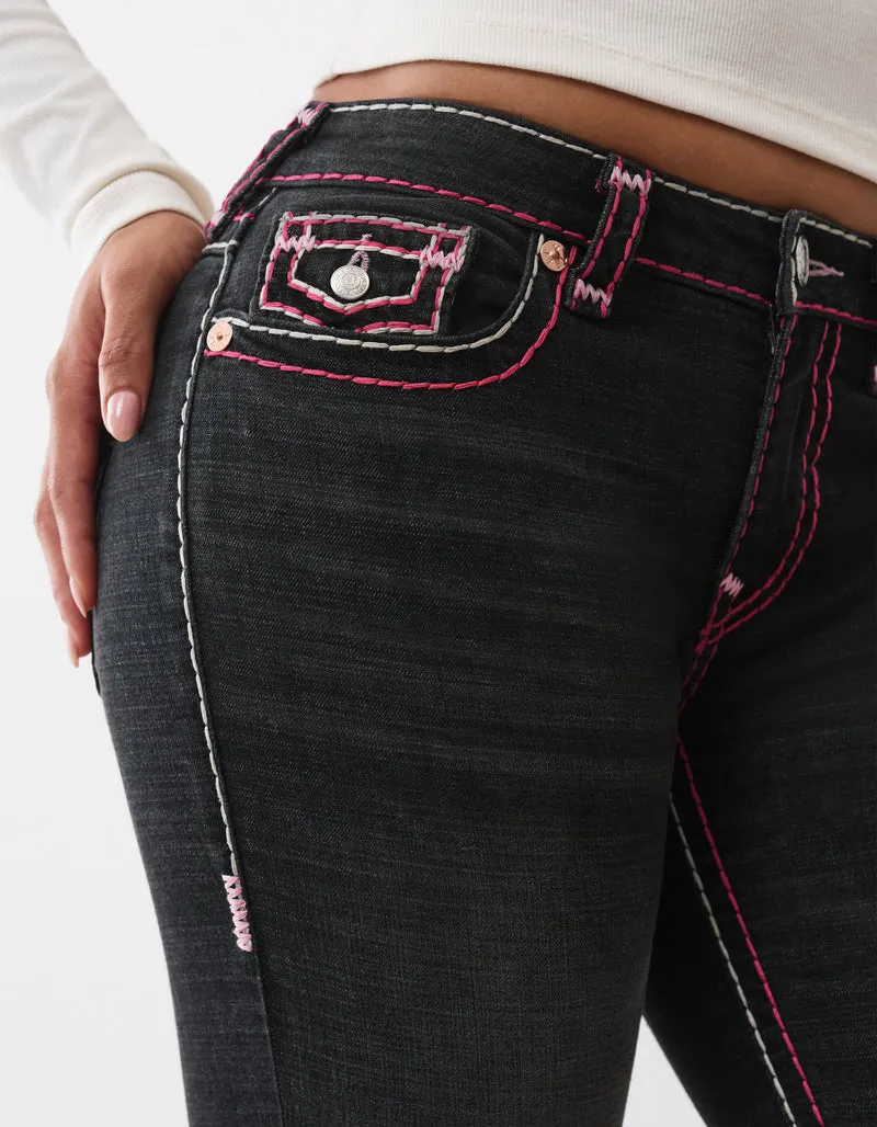 Mid-Rise Bootcut Jeans Becca