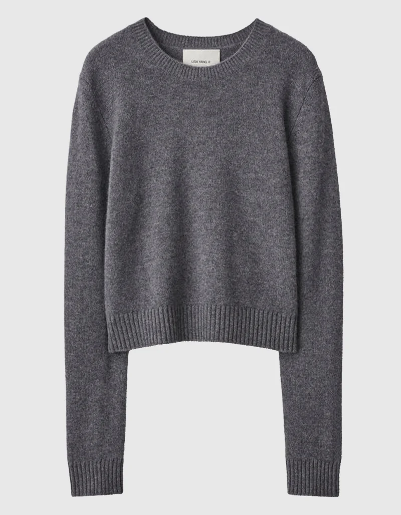 Kaschmir-Pullover Mable mit Rundhalsausschnitt
