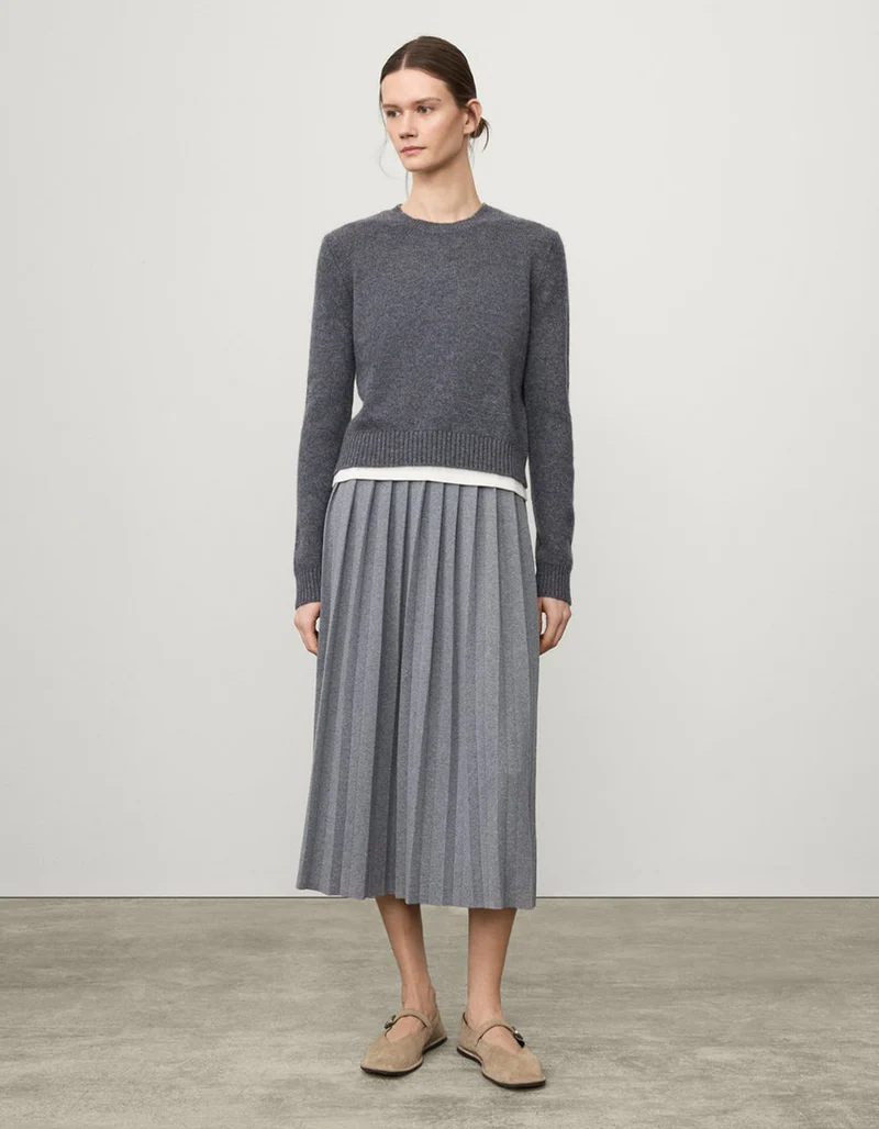 Kaschmir-Pullover Mable mit Rundhalsausschnitt