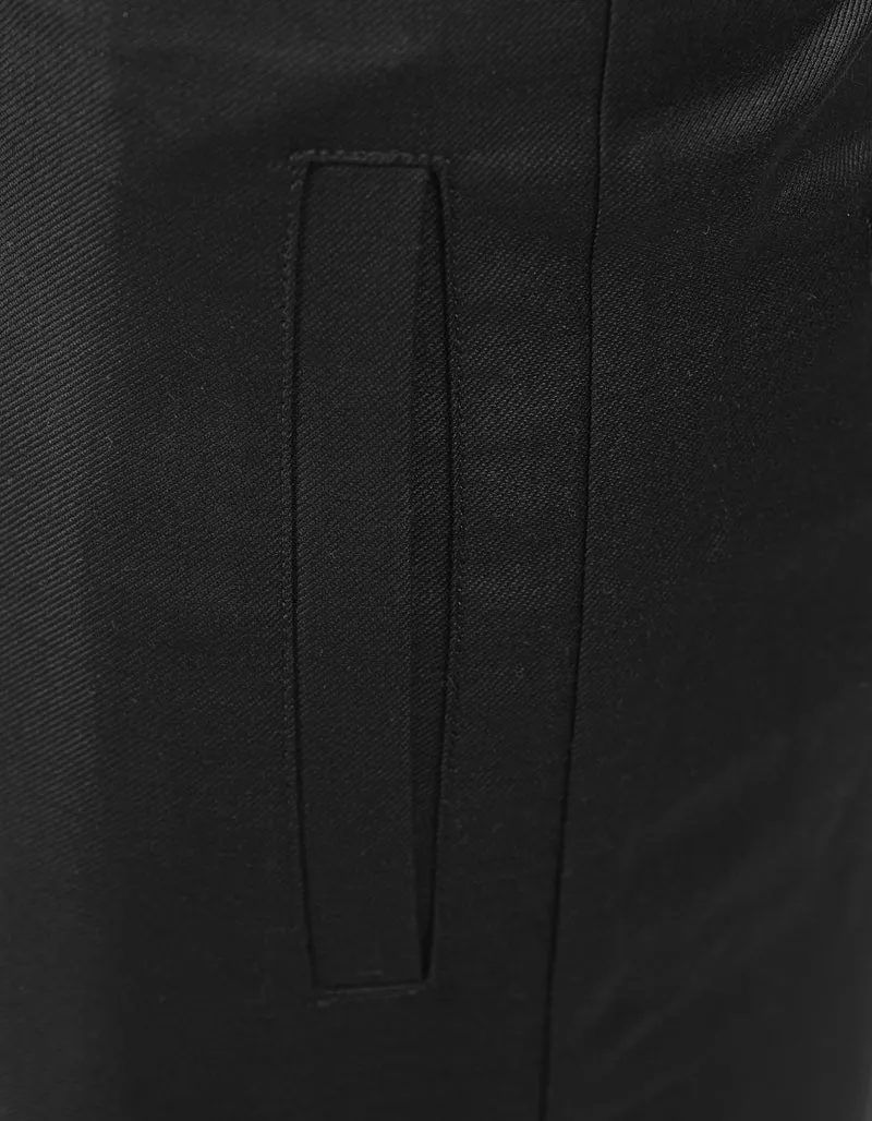 Wide-Leg Woll-Hose Astrid mit Seidenanteil