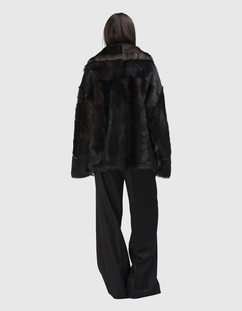 Lammleder Shearling Wendejacke Abby Toscana