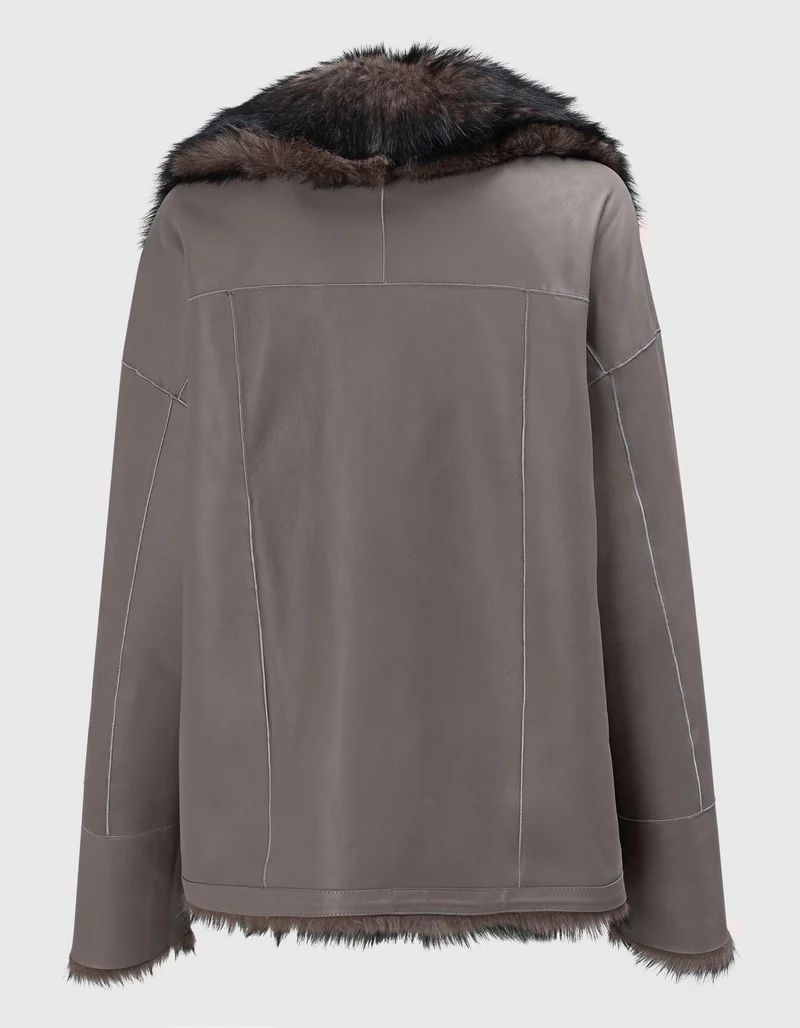 Lammleder Shearling Wendejacke Abby Toscana