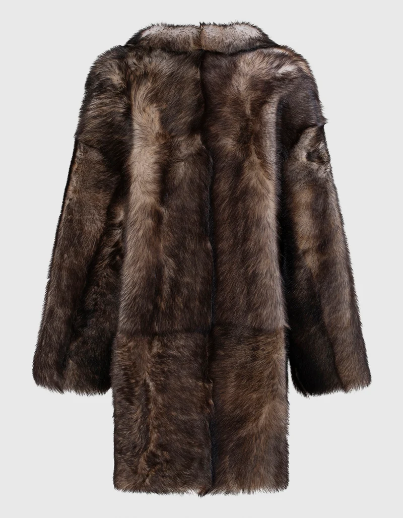Lammleder Shearling Wendekurzmantel Chi Toscana