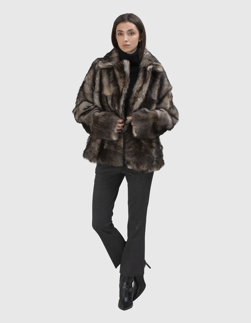 Lammleder Shearling Wende-Jacke Anta Toscana