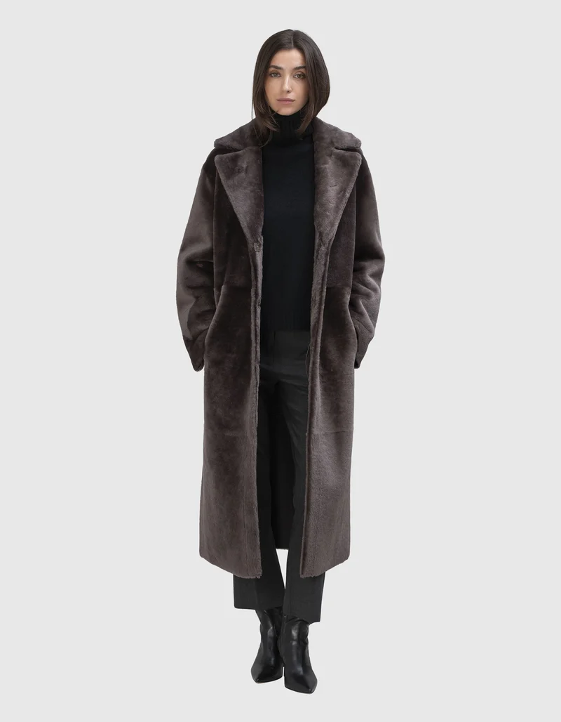Lammleder Shearling Wendemantel Corine