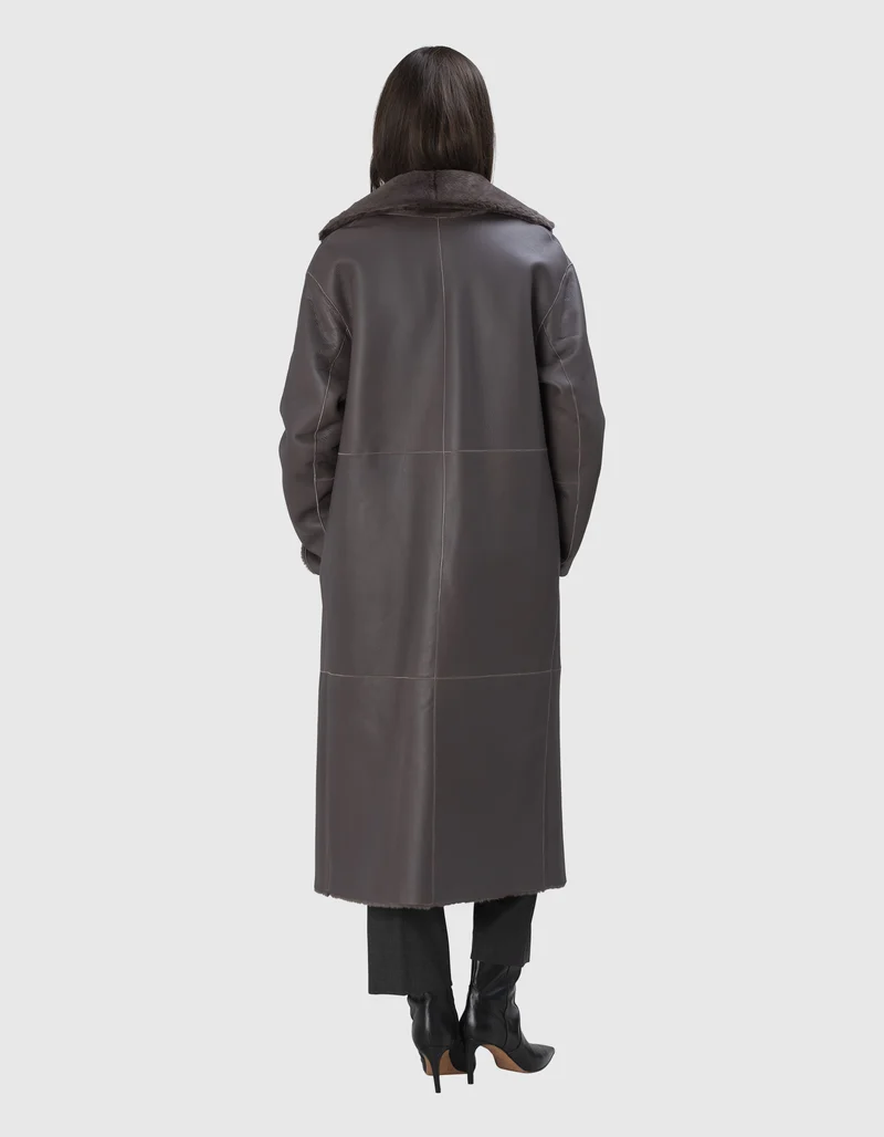 Lammleder Shearling Wendemantel Corine