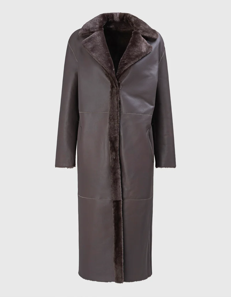 Lammleder Shearling Wendemantel Corine