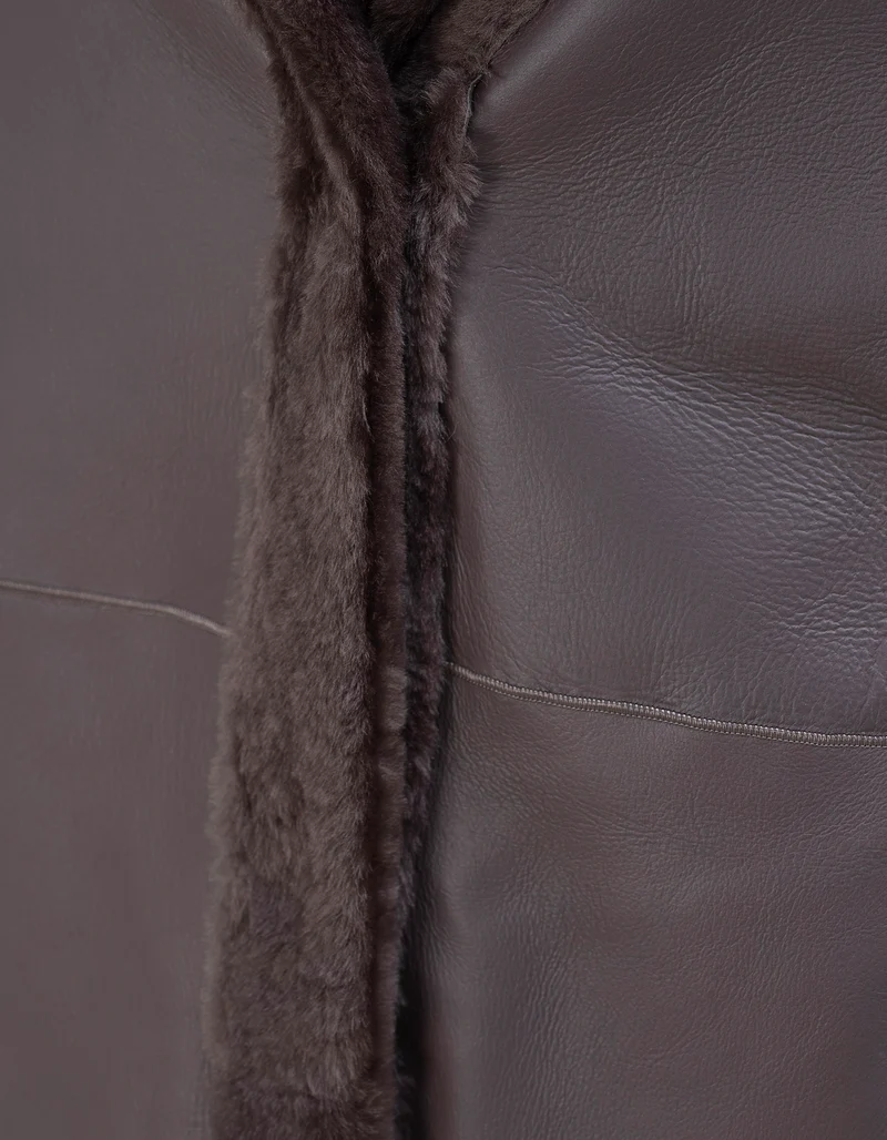 Lammleder Shearling Wendemantel Corine