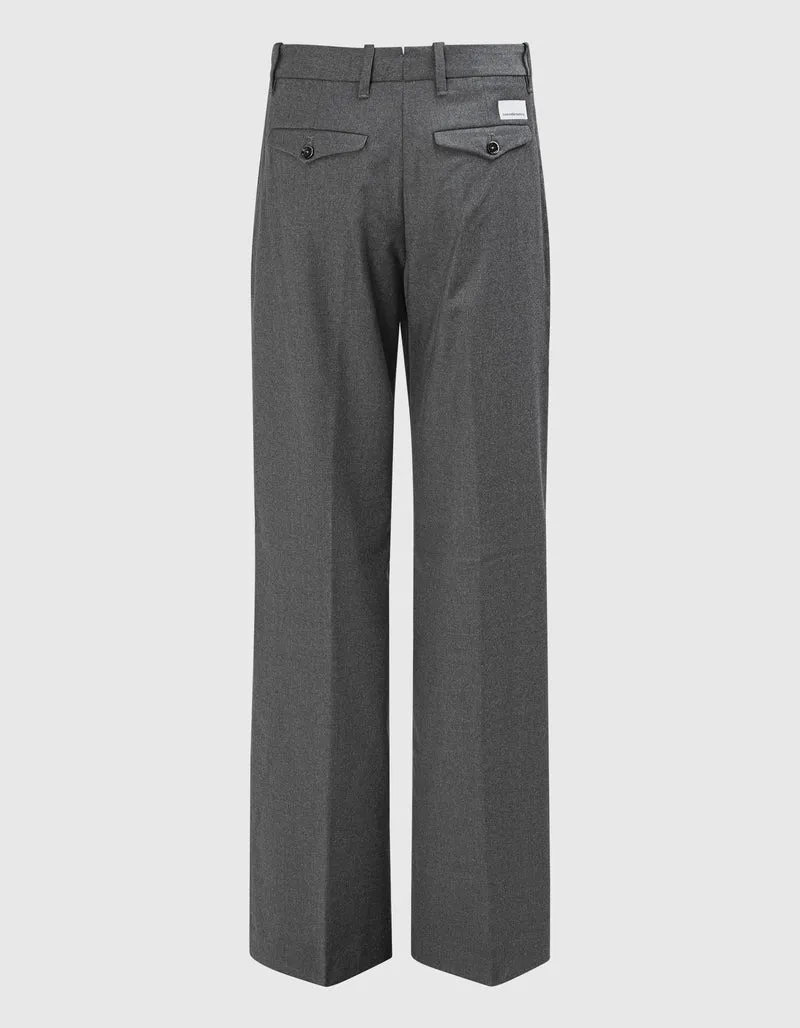 Wide-Leg Bundfalten-Hose Regine Palazzo