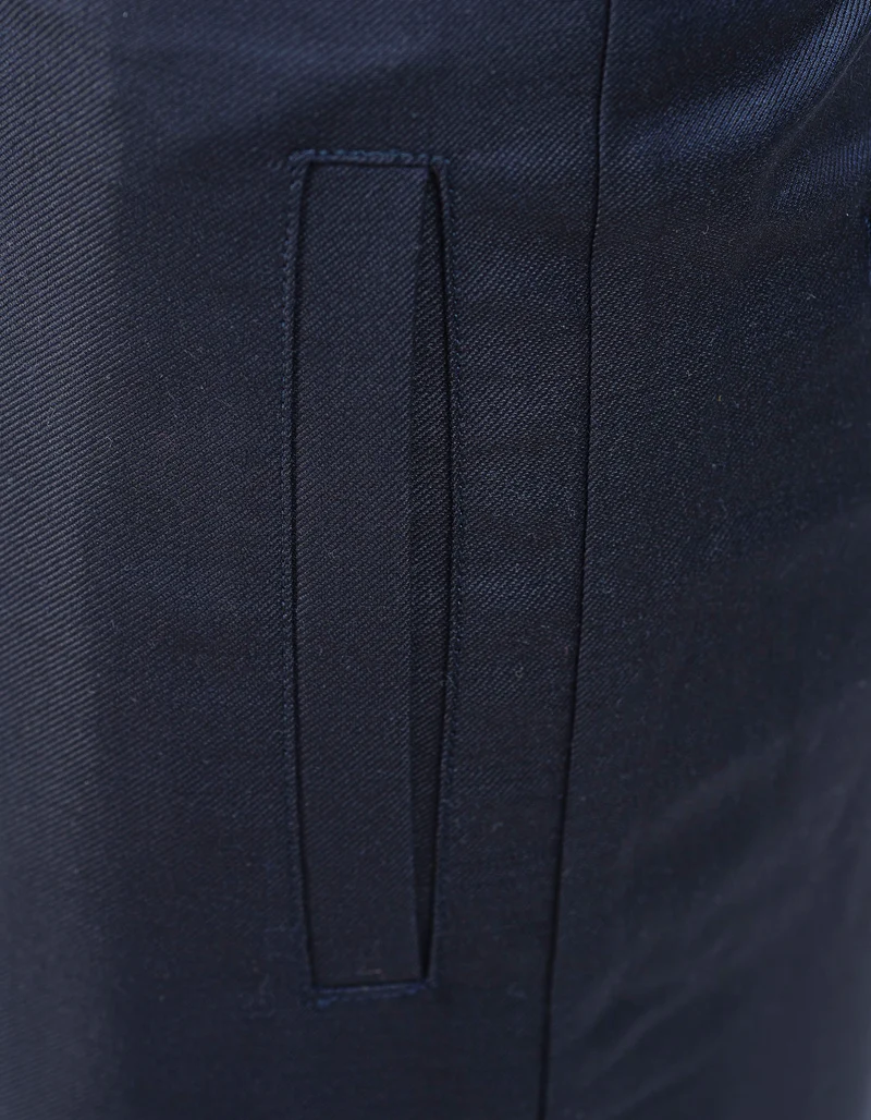 Wide-Leg Woll-Hose Astrid mit Seidenanteil